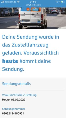 hermes seit 12 03 in zustellung passiert aber nichts